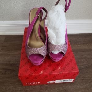 Women's slingback high heels (size 8)